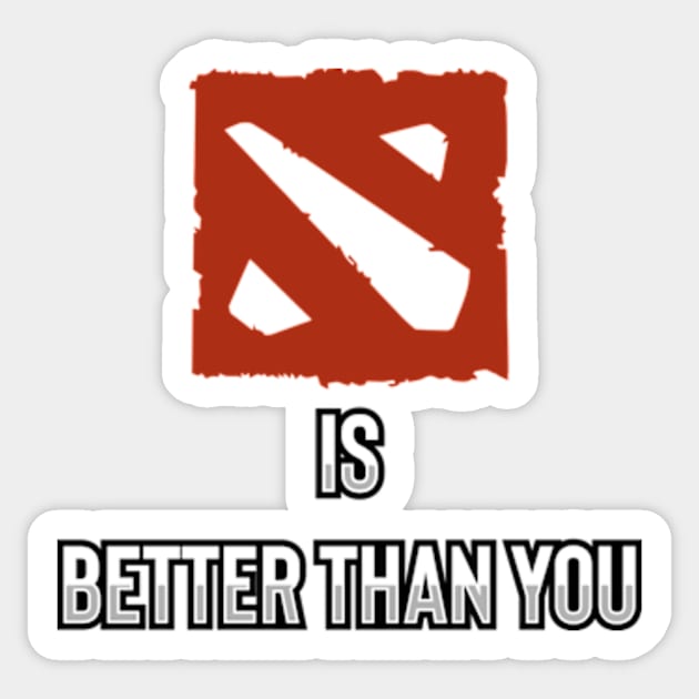 Dota Life Sticker by Sayan Graphic